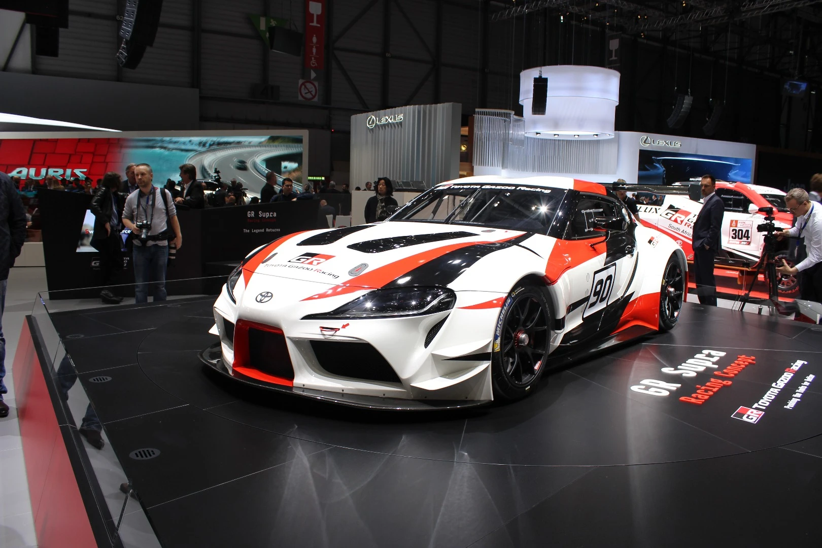 Toyota GR Supra Racing Concept screeches into legend at Geneva